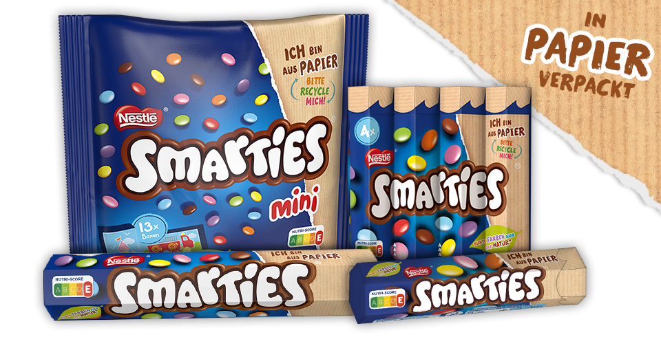 SMARTIES® Sortiment in Papier-Verpackung