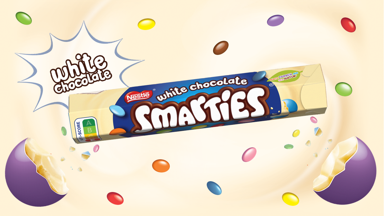 SMARTIES® white chocolate
