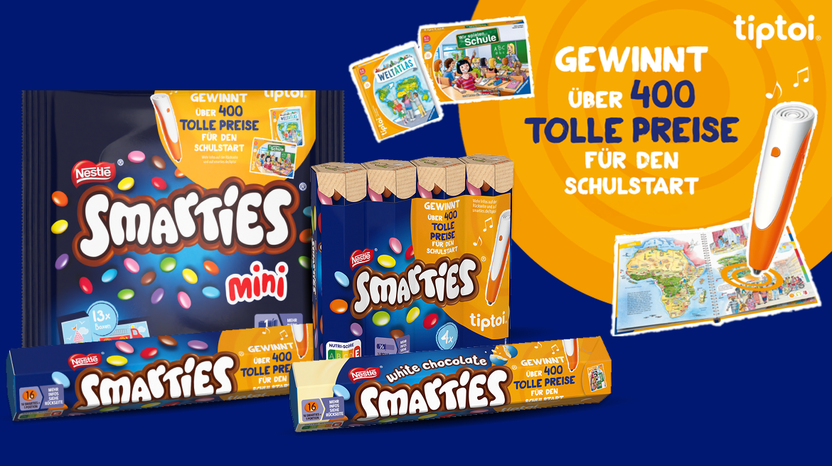 Gewinnt über 400 tolle preise für den schulstart